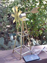 wire art, wire sculpture, wire art 3d solar windmill